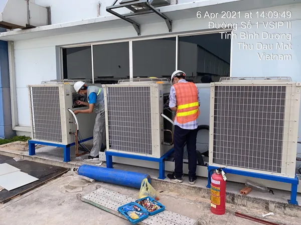 Lắp đặt hệ thống lạnh công nghiệp giá tốt tại Thuận Giao