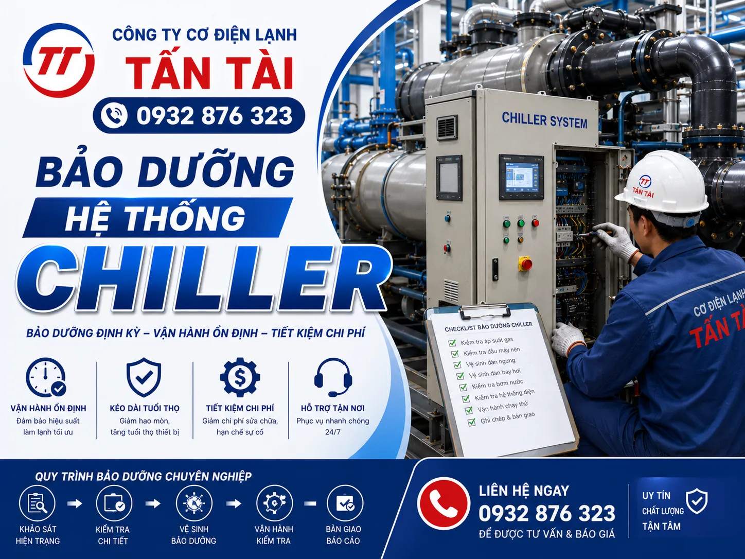 bảo dưỡng chiller