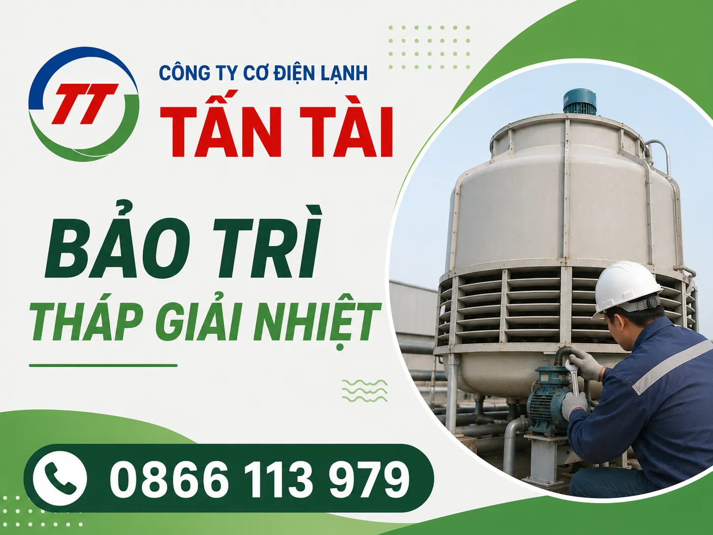 bảo trì tháp giải nhiệt