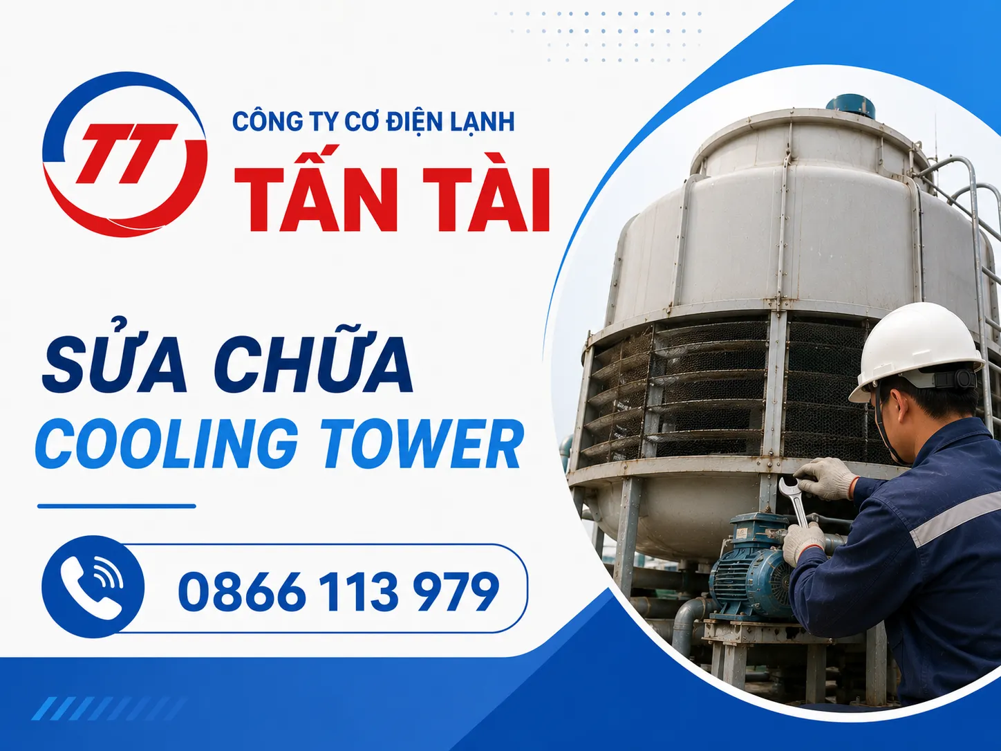 sửa chữa cooling tower