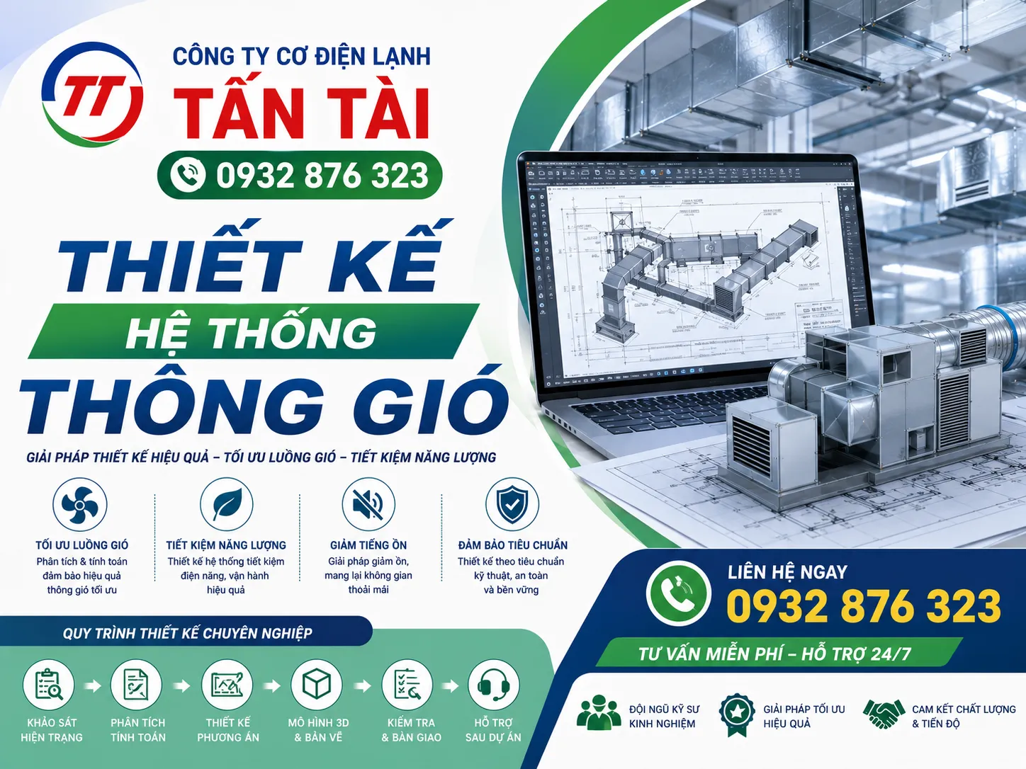 thiết kế hệ thống thông gió
