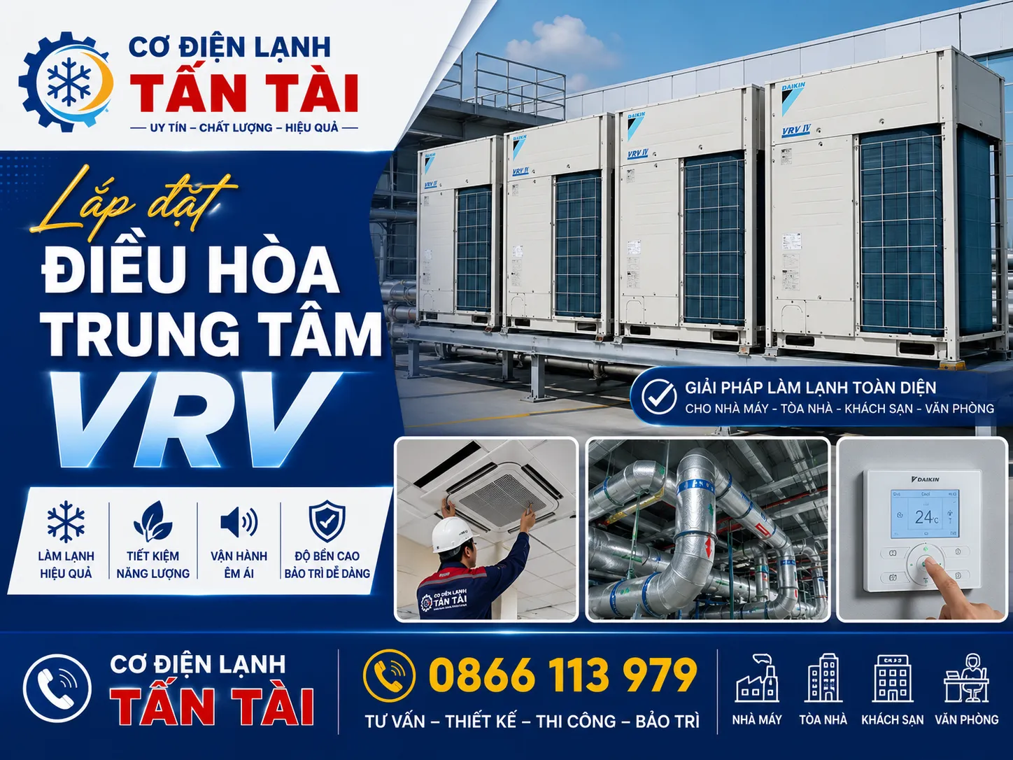 Điều hòa trung tâm VRV