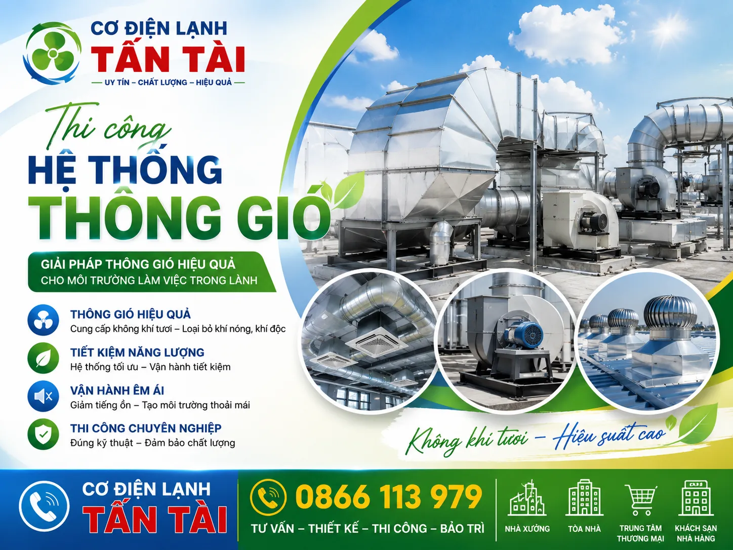 Thông gió nhà xưởng